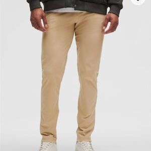 Lululemon Athletica Tan Chino Pants Slim Fit